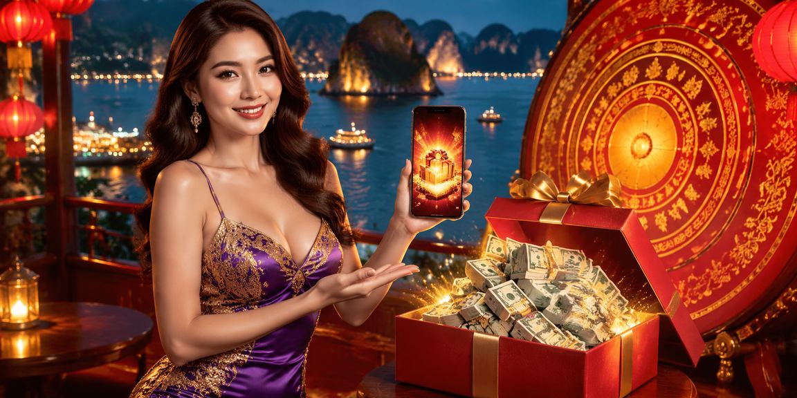Người dùng Hạ Long truy cập xổ số trực tuyến trên điện thoại di động